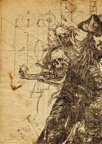 Boriani - Jack Sparrow, Da Vinci Series - limited edition, Verzamelen, Nieuw