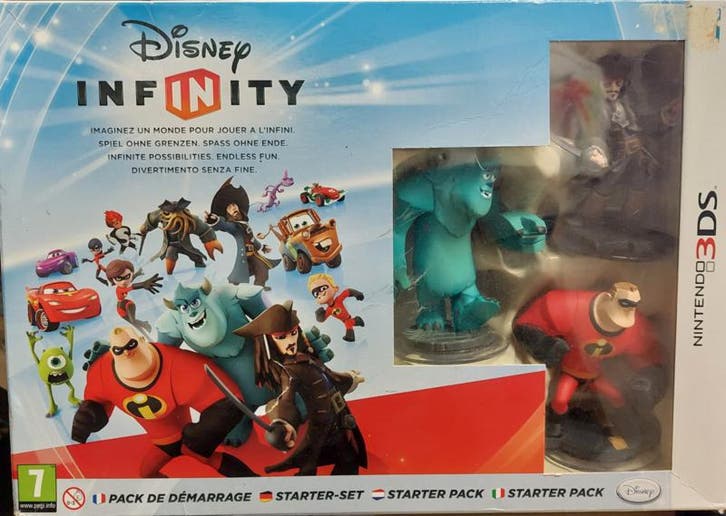Disney Infinity 1.0 starter pack (Nintendo 3DS tweedehands, Consoles de jeu & Jeux vidéo, Jeux | Nintendo 2DS & 3DS, Enlèvement ou Envoi