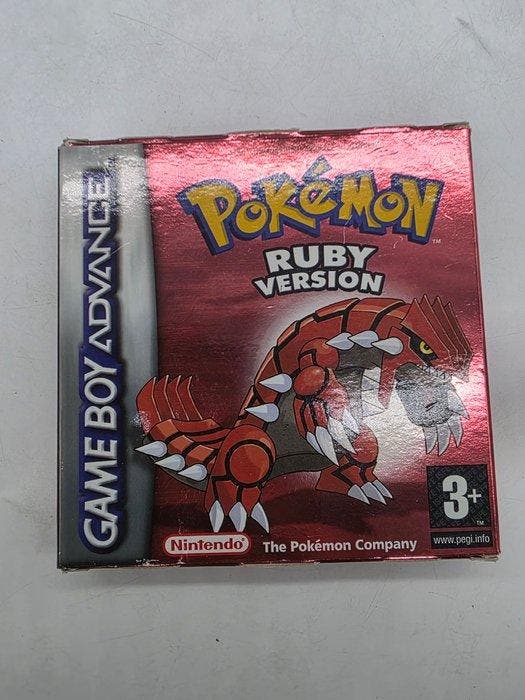 Nintendo - Gameboy Advance - Pokémon Ruby Version (EUR) -, Consoles de jeu & Jeux vidéo, Consoles de jeu | Accessoires Autre