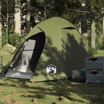 vidaXL Koepeltent 2-persoons waterdicht olijfgroen, Verzenden, Nieuw