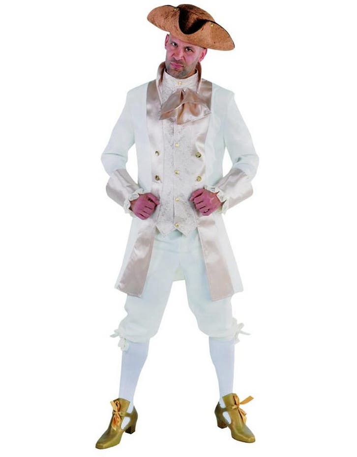 Markies carnavalskostuum creme, Hobby & Loisirs créatifs, Articles de fête, Enlèvement ou Envoi