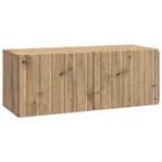 vidaXL Wandmontage TV-kast Artisanaal eiken 78,5 x 31 x 30, Verzenden, Nieuw