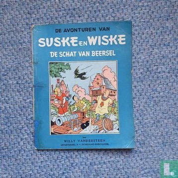 Suske en Wiske - De schat van Beersel  - 1957, Boeken, Eén stripboek, Verzenden, Gelezen, Vandersteen, Willy.