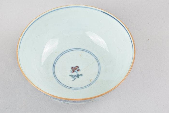 Kom - CHINESE DOUCAI BOWL - Porselein, Antiek en Kunst, Antiek | Overige Antiek