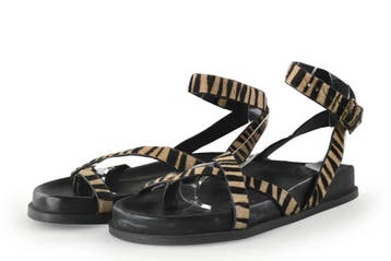 Ba&Sh Sandalen in maat 38 Panter, Verzenden, Sandalen of Muiltjes