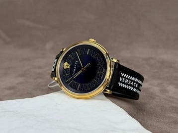 Versace - V-Circle Blue/Gold - VE5A018 21 - Homme -