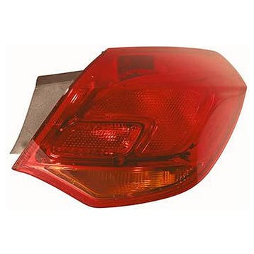 Opel Astra J 5D 2010-2015 Achterlichtglas Buiten Rechts, Verzenden, Nieuw