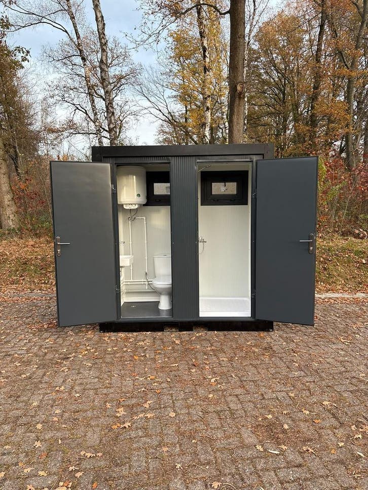 Mobiele toilet unit | Toilet + Douche unit | Wc unit, Bricolage & Construction, Sanitaire, Enlèvement ou Envoi