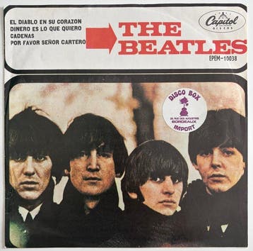 Beatles - Mexican Capitol EP Pair - 2 EMI Label Variations -, Nieuw in verpakking