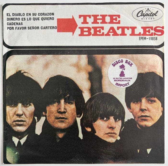 Beatles - Mexican Capitol EP Pair - 2 EMI Label Variations -, Cd's en Dvd's, Vinyl Singles