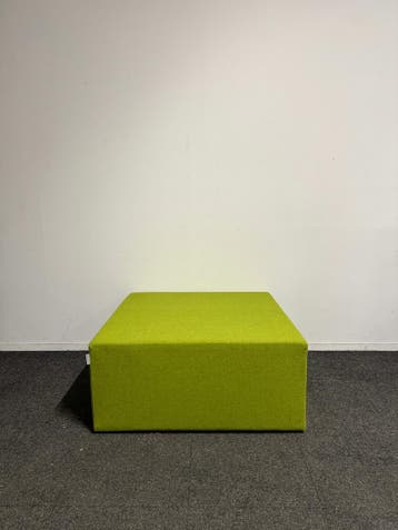 Rohde & Grahl - Poef - 105x105x45cm - Groen, Ophalen of Verzenden, Stoel