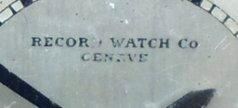 Record Watch - Artdeco Tank watch 30s/ cal. 406 - Zonder, Nieuw