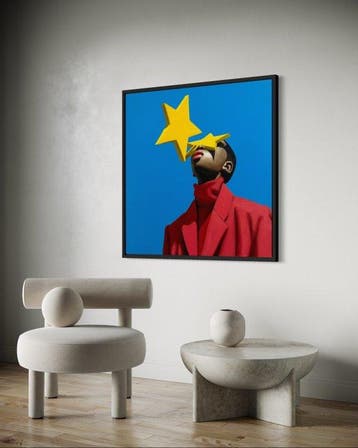 Houessou Koffins Bryan (1999) - Les étoiles décrochées, Antiek en Kunst