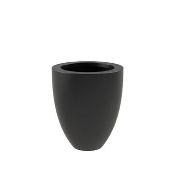 Polyester plantenbak Ø72x84cm - Met bodem, Kunststof, Rond, Nieuw, 60 tot 100 cm