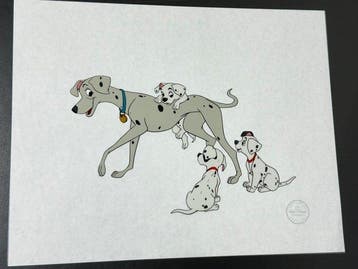 Walt Disney Productions - Perdita and Puppies –
