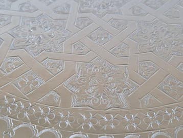 Hangemaakte - Fez handmade tray, Yasuaki Sasamoto -
