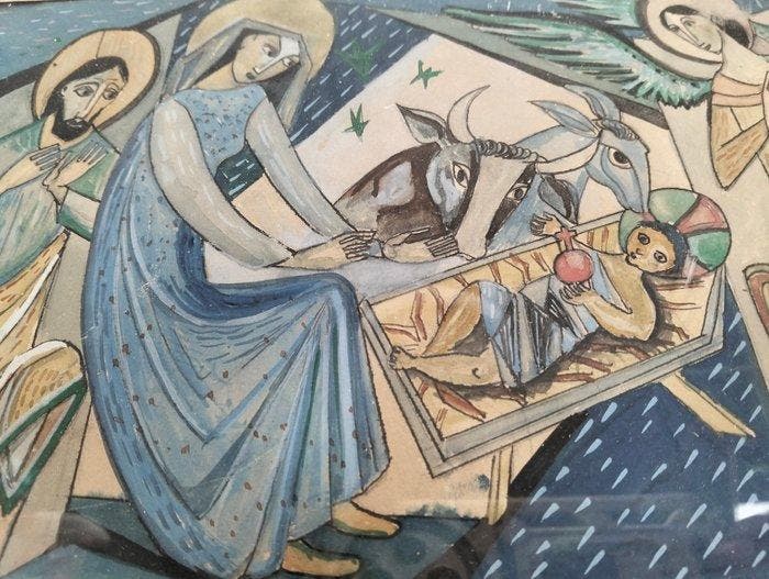 Verzameling van 11 religieuze objecten uit Nederland (11) -, Antiek en Kunst, Antiek | Boeken en Manuscripten