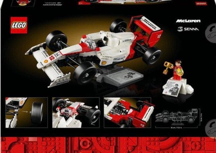 Lego Set - 10330 - Icons - McLaren MP4/4 & Ayrton Senna, Enfants & Bébés, Jouets | Duplo & Lego