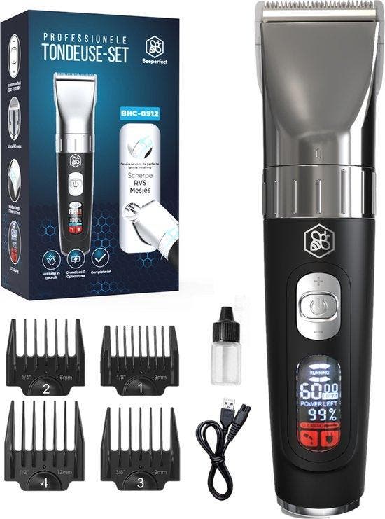 2dekans | Beeperfect® Tondeuse Mannen - Haartrimmer -, Handtassen en Accessoires, Uiterlijk | Lichaamsverzorging, Ophalen of Verzenden