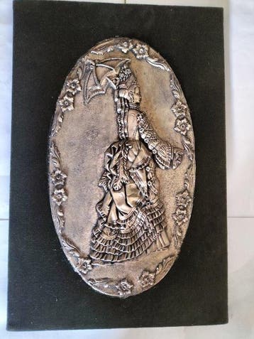Talleres Venecianos - Reliëf, Placas Galantes Historicistas, Antiek en Kunst