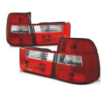 FEUX ARRIÈRE POUR BMW SÉRIE 5 E34 LEX TOURING 91-96 ROUGE CH, Verzenden
