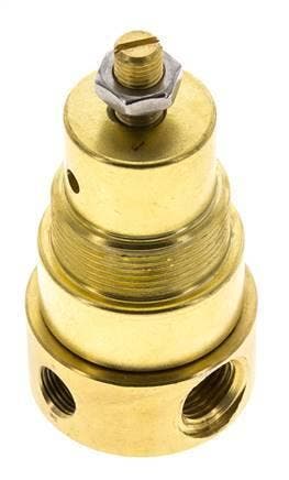 Drukregelaar G1/4 330l/min 0.5-8.0bar/7-116psi Messing CO2, Verzenden, Nieuw