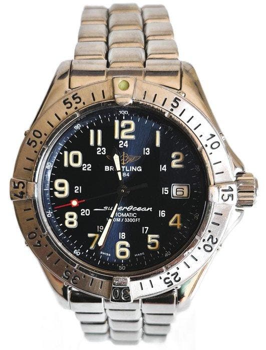 Breitling - Superocean - A17040 - Heren - 2000-2010, Handtassen en Accessoires, Horloges | Heren