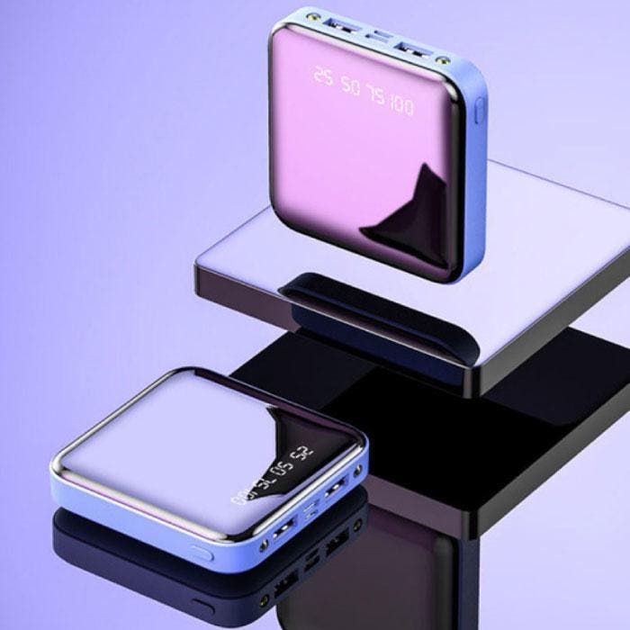 Mini Externe 20.000mAh Powerbank 2x USB LED Display Noodaccu, Télécoms, Batteries externes, Envoi