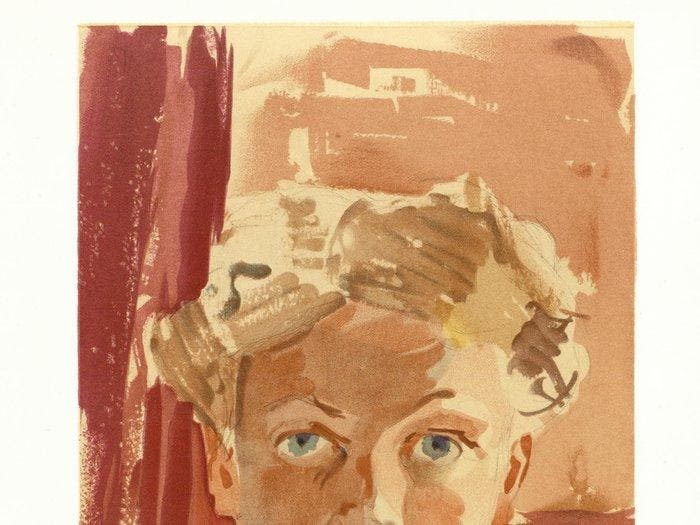 Raoul Dufy (1877-1953) - Autoportrait, Antiek en Kunst, Antiek | Overige Antiek