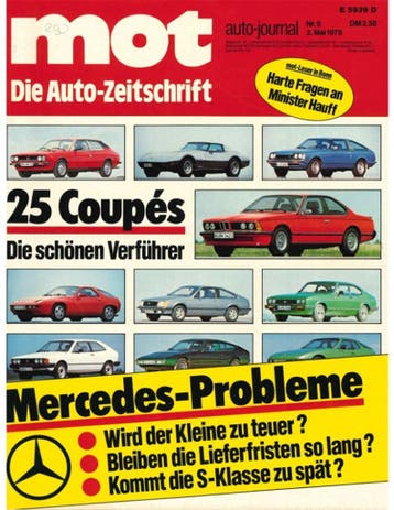 1979 MOT AUTO JOURNAL MAGAZINE 09 DUITS, Ophalen of Verzenden, Nieuw