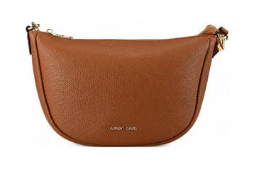 Laurent David Schoudertas Bruin, Handtassen en Accessoires, Verzenden, Zo goed als nieuw, Bruin