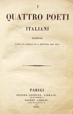 Tasso Torquato, Dante - Lotto di Opere di Grandi Poeti
