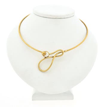 Gouden fantasie schakelketting, Ophalen of Verzenden