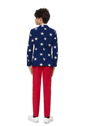 USA Stars Stripes Pak Jongen Tiener OppoSuits, Verzenden, Nieuw