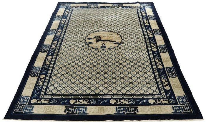 Antiek Chinees tapijt – met de hand geknoopt - Vloerkleed -, Huis en Inrichting, Stoffering | Tapijten en Vloerkleden