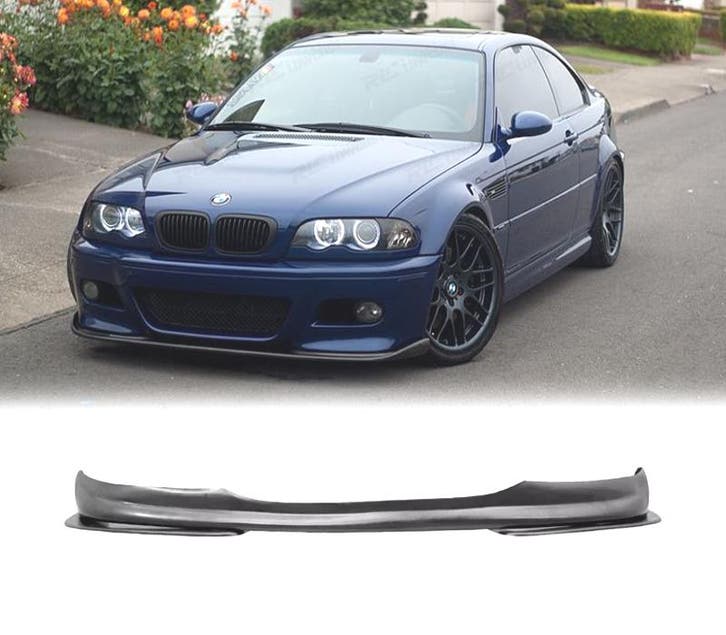 SPOILER LAME FRONTAL BMW E46 98-07 LOOK M3 NOIR, Autos : Pièces & Accessoires, Carrosserie & Tôlerie, Envoi