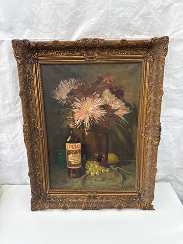 W.A. Klopman (XX) - Stilleven met Cinzano