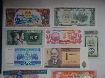Denemarken, Zweden, Noorwegen, Rusland. Collection of coins,