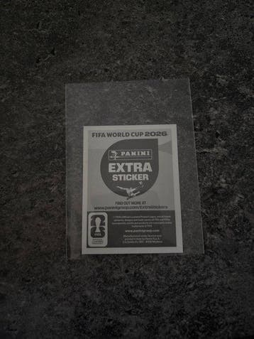 Panini USA 2026 World Cup Erling Haaland Extra Sticker Gold, Nieuw