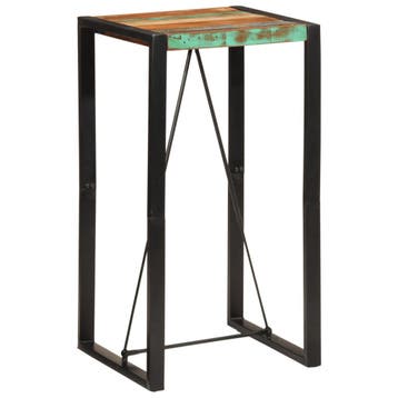 vidaXL Bartafel 60x55x110 cm massief gerecycled hout, Huis en Inrichting, Tafels | Eettafels, Verzenden, Nieuw