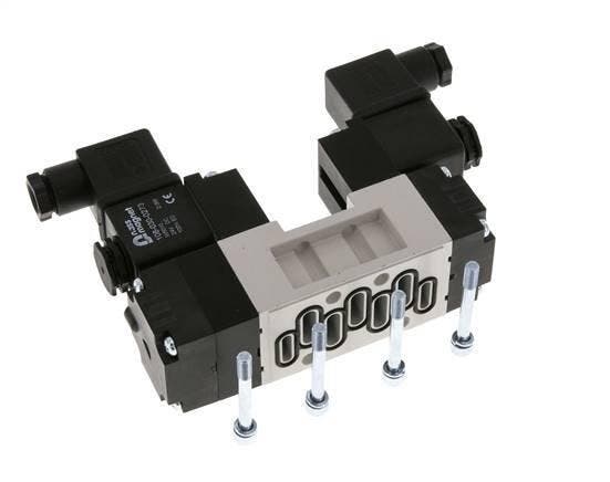 5/3 ISO 5599-1 Electrovanne centrale déchappement 24V AC, Bricolage & Construction, Outillage | Autres Machines, Envoi