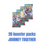 Pokémon - 20 Booster pack - Journey Together, Nieuw