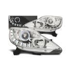 Phares Pour Peugeot 107 05-12 Daylight Fond Chromé, Verzenden