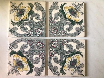 Jugendstil Carreau (4) - Corn&Vyse - Art nouveau - 1900-1910