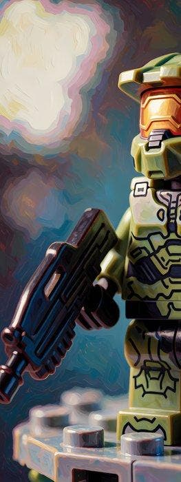 ssick lab - [XL MATTE PAPER] Spartan On Duty