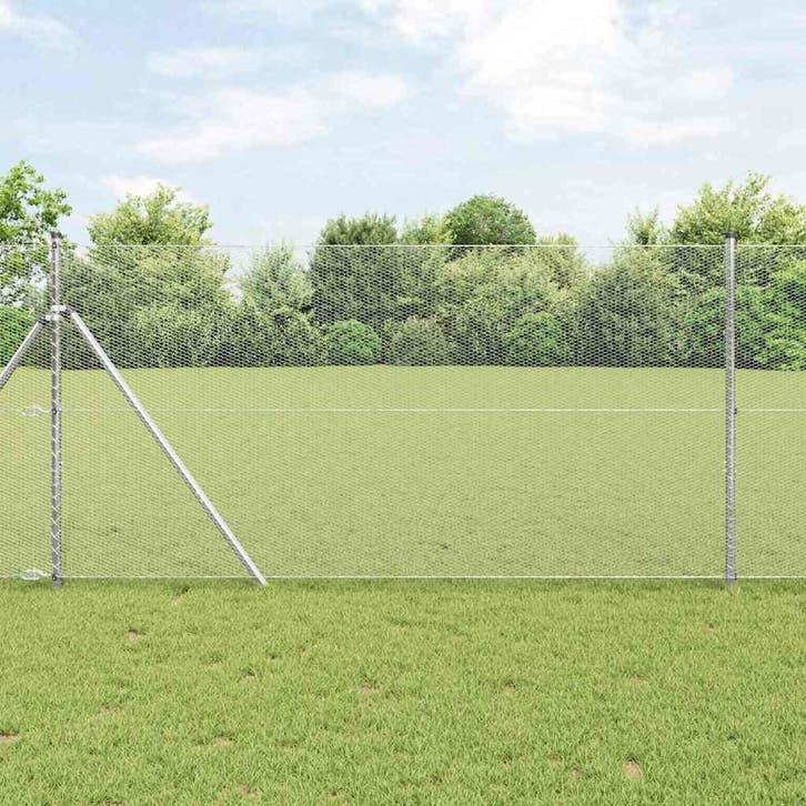 vidaXL Grond Fix Gelast Draadhek 25 x 1,2 m (B x H), Jardin & Terrasse, Clôtures de jardin, Envoi