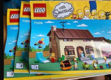 Lego Set - 71006 - The Simpsons - The Simpsons House
