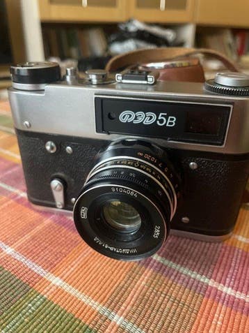 FED 5B + Industar-61 2,8/55mm Meetzoeker camera (Zonder, TV, Hi-fi & Vidéo, Appareils photo analogiques