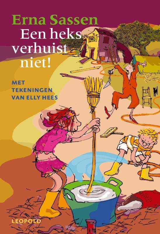 Een heks verhuist niet! / De bende van Leopold 9789025851170, Livres, Livres pour enfants | Jeunesse | Moins de 10 ans, Envoi