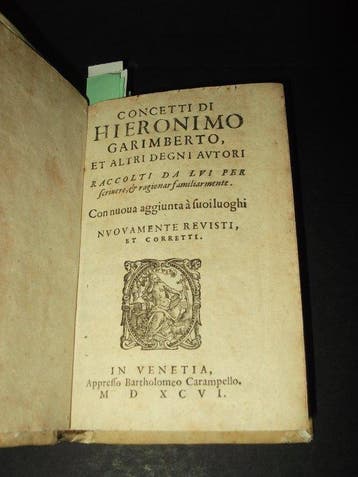 DallOrto Evangelista - Concetti di Hieronimo Garimberto -